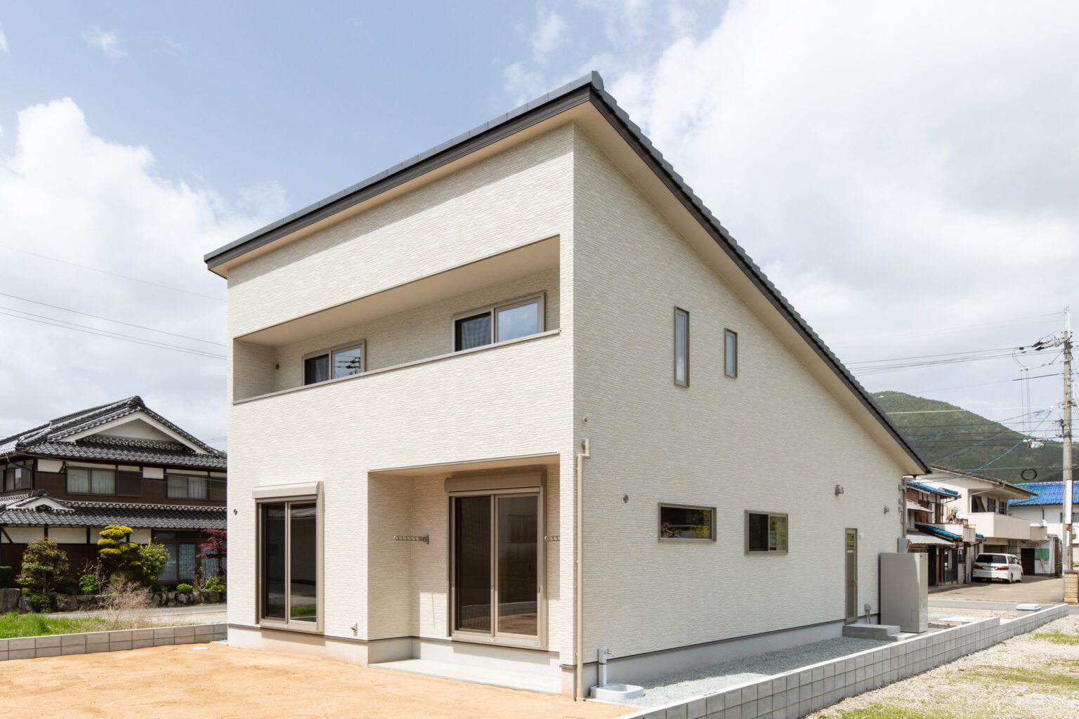 【施工事例】スタイリッシュな片流れ屋根の家（丹波市 Y様邸） | 兵庫県神崎郡 後藤工務店